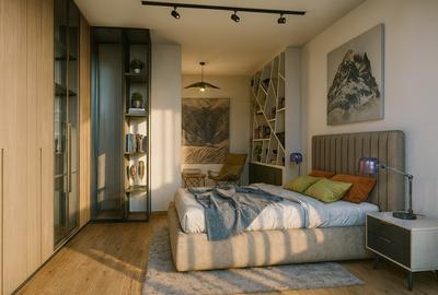 Apartament cu 3 camere semidecomandat în Tractorul