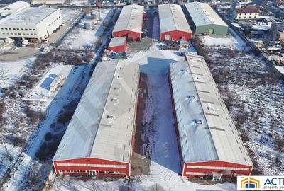 Hală industrială de închiriat – 3.100 mp (1.600 mp + 1.500 mp) – Strada Sinaia - 2