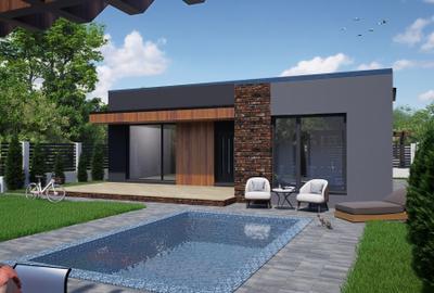 Proprietate noua Sat Costi cu piscina st 470 mp zona de intrare in sat - 2