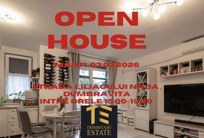 Apartament cu 3 camere semidecomandat în Dumbrăvița