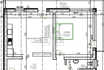 Apartament cu 2 camere/parcare subterana/CF/65 mp/terasa 20 mp! - 2