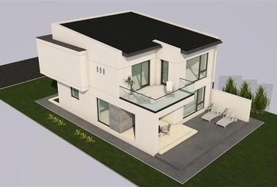 Vila de vanzare Valea Ursului , proiect nou, 4 camere  teren 650 mp - 2