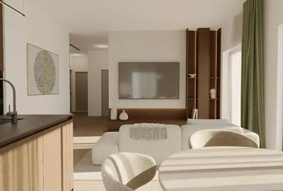 Apartament cu 2 camere decomandat în Pipera