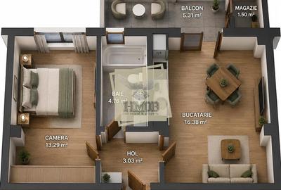 Apartament Nou 2 camere | Doamna Stanca | 0% comision - 5