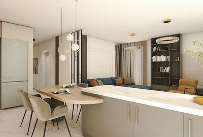 Penthouse MRS Smart 190 mp utili, terasă, parcare, mobilat si utilat - 4