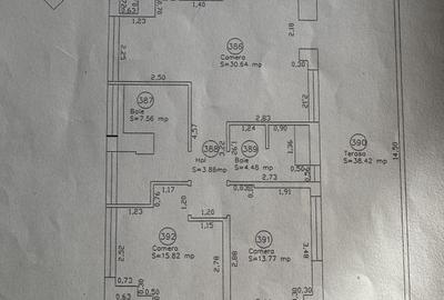 Apartament 3 camere cu terasa de 38 mp - 2