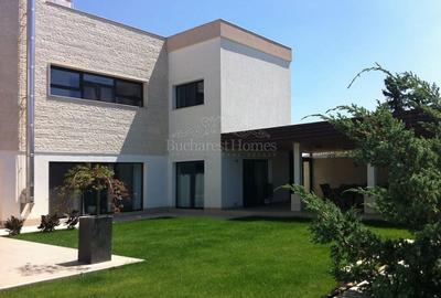 Vila Contemporana Cu Piscina Interioara, Curte, Iesire Lac, Tunari, Ilfov - 15