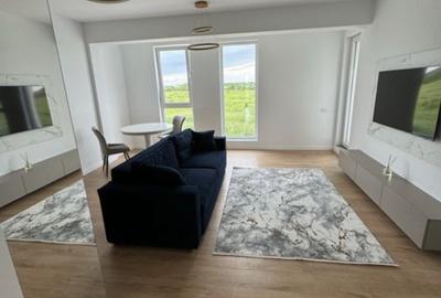 Apartament cu 2 camere, mobilat în Tunari