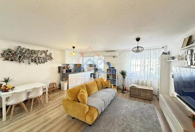Apartament cu 3 camere decomandat, mobilat în Titan