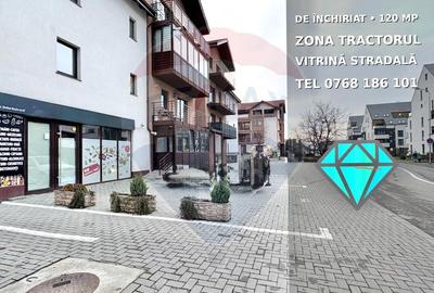 Spațiu comercial, de 122 mp, în Tractorul