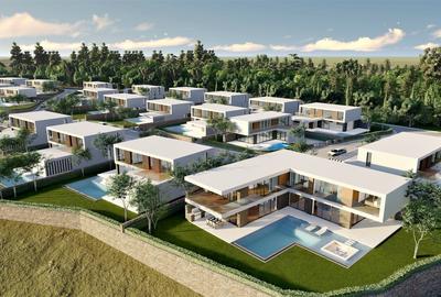 Vile cu 5 camere, piscină privată, la doar 150m de plaja amenajată - 5