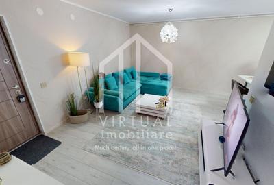 Apartament cu 3 camere, 57mp utili+balcon, mobilat, Tilisca - 4