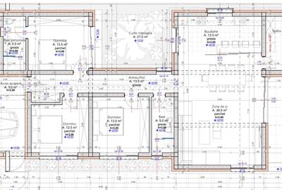 Vila moderna parter. 4 camere, eficienta energetic Via Carmina Arad, comision 0 - 3