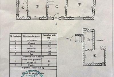 Apartament 2 camere Centrul Istoric, Pretabil Invistitie - 11
