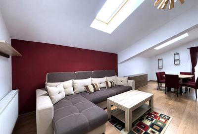 PENTHOUSE MANSARDAT, TERASĂ VEDERE PANORAMICĂ, 122 MP, LOC PARCARE, SECTOR 4 - 1