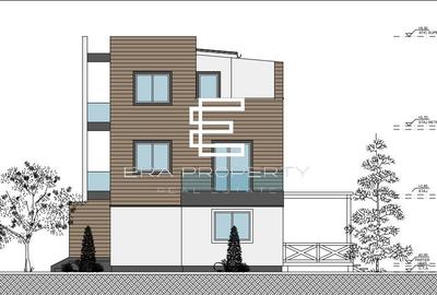 Casă modernă în Sibiu – etaj retras, terase -teren 213 mp - 3