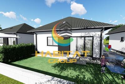 Casă individuală cu 3 camere în Est