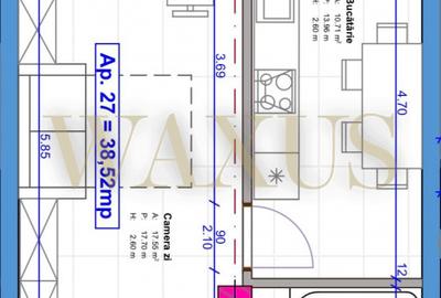 Garsonieră decomandată în Florești