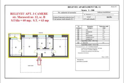Apartament 3 camere de vanzare, ULTRACENTRAL,  str. Marasesti,  Bacau - 4