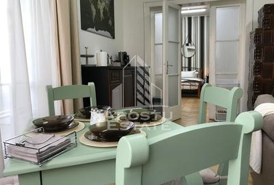 Apartament cu 3 camere semidecomandat, mobilat în Ultracentral