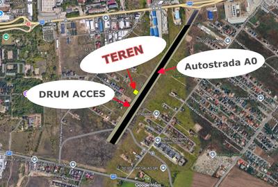 Teren Intravilan Pantelimon Cernica Strada Plantelor Utilitati 324 MP Comision 0 - 1