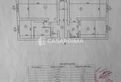 Apartament 3 camere DECOMANDAT, Etaj 2, Frumoasa ! - 7