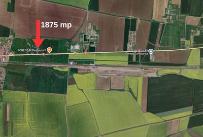 Teren in mijlocul padurii Valu lui Traian 1875 mp si cladire 450 mp hala - 1