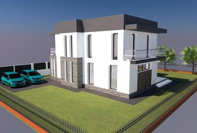 Casa Premium in Cristian, predare la cheie, 4 camere, 3 bai, pompa de caldura, T - 17