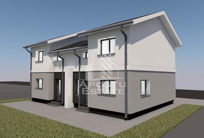 Jumatate de duplex,4 camere si 2 bai,Giarmata la stadiul de proiect - 3