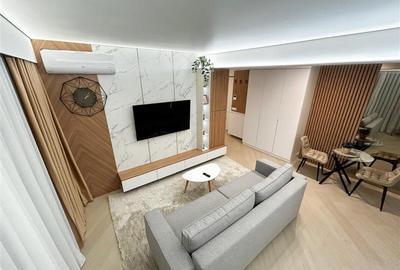 Apartament cu 2 camere semidecomandat, mobilat în Pipera