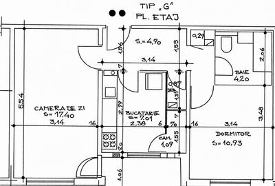 Apartament 2 camere decomandat Obor - Calea Mosilor - bloc 1984 - 1