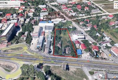 Teren de inchiriat Otopeni – 4212 mp cu deschidere 50 m la DN1 - 8
