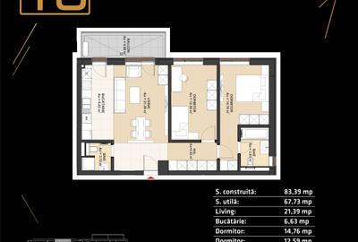 3 Camere nou | Fațadă ventilată | Finisaje Lux | Avans 5% | ALTO HOME - 20