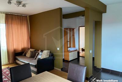 Apartament cu 2 camere semidecomandat, mobilat în Andrei Mureșanu