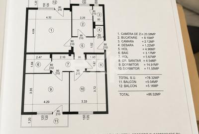 Apartament premium 3 camere decomandat, mobilat și utilat – Câmpina - 17