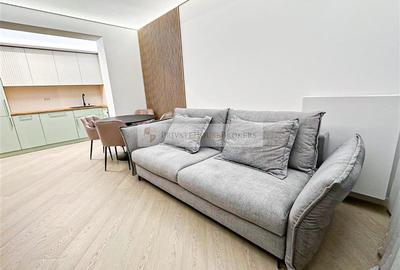 Apartament cu 2 camere semidecomandat, mobilat în Pipera