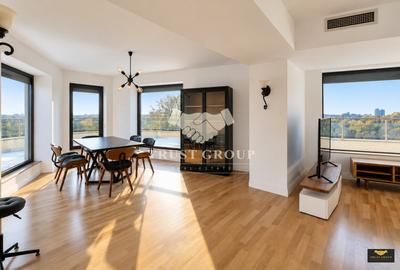 Apartament cu 5 camere decomandat, mobilat în Herăstrău