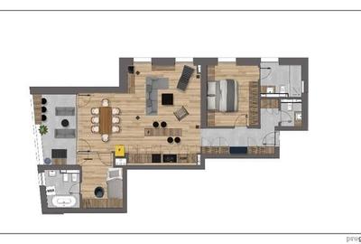 Apartament exclusivist 3 camere cu terasa si parcare | Dacia - Icoanei - 23