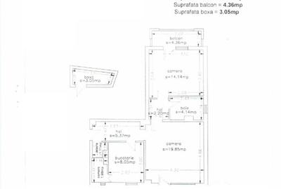 Apartament cu 2 camere semidecomandat în Inel II