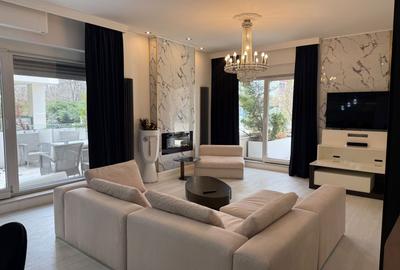 Apartament cu 5 camere, mobilat în Herăstrău