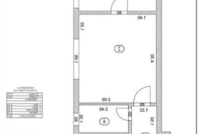 Apartament cu 2 camere în Mihai Viteazul