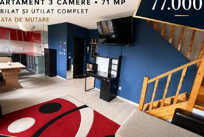 Apartament cu 3 camere decomandat în Berceni