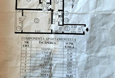Drumul Taberei - Str. Pascani, etaj 1, bloc TD, 53 mp - 8