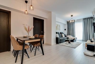 Apartament cu 3 camere decomandat, mobilat în Pipera