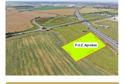 Teren Industial Arad sud, DN69, A1, centura Arad Sud Est, PUZ aprobat - 1