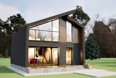 Casa noua P+E, 115 mp utili, teren 900 mp, aproape de Vatra Dornei - 1