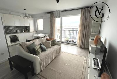 Apartament cu 2 camere semidecomandat, mobilat în Theodor Pallady
