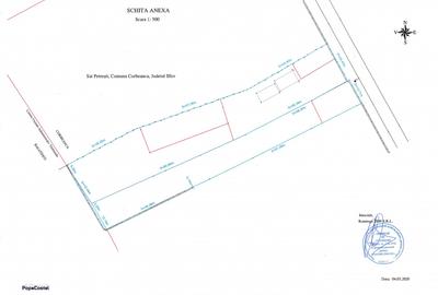 Petresti - Corbeanca 4648 mp intravilan desch. 33 m, utilitati, acces asfaltat - 16