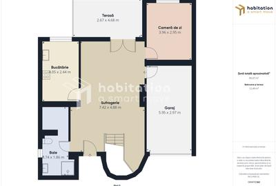 Casă tip duplex, despărțit prin garaj, la intrare în Dumbrăvița - 24