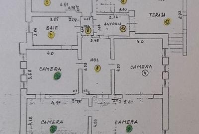 Apartament la casa 4 camere - 427 mp teren - zona str. Octavian Goga - 8